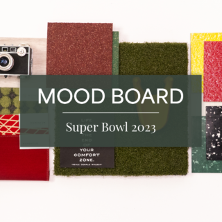 Super Bowl Mood Board