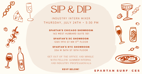 We 💚 INTERNS! Regional Sip & Dip Intern Mixer July 24th
