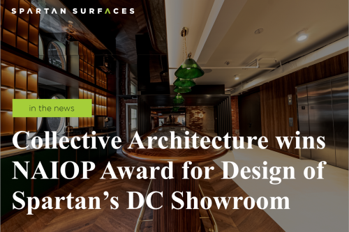 Spartan Surfaces DC Showroom Wins NAIOP Award of Merit for Best Interiors